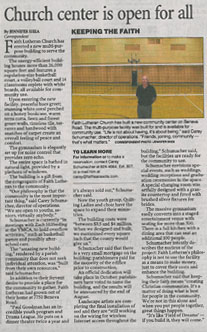 faith lutheran church article