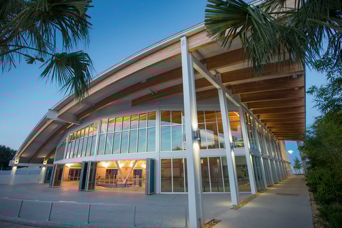 The Sun N Fun Center is LEED Gold certified - come check it out!